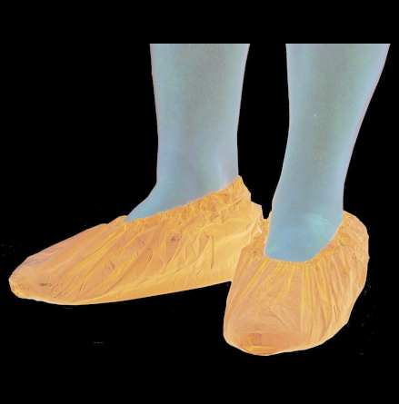 Skoskydd i plast bl� L /100