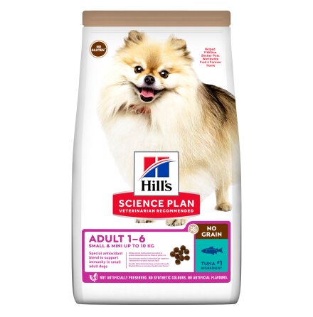 SP Canine Adult NoGrain Small&Mini Tuna 1.5kg