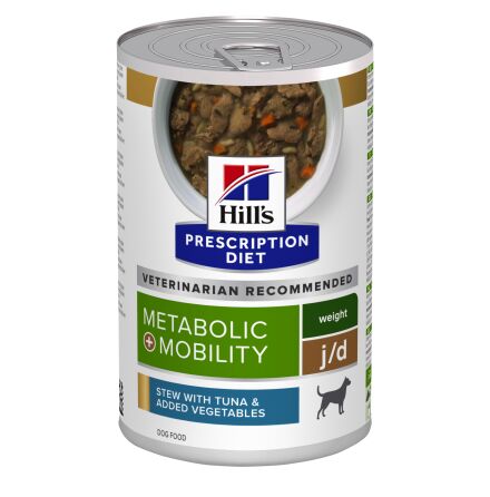 PD Canine Metabolic + Mobility Stew Tuna&Vegetables 12x354g