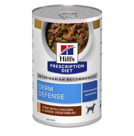 PD Canine Derm Defense Stew Chicken&Vegetables 12x354g