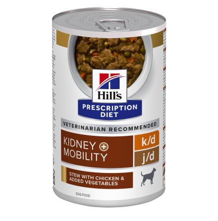 PD Canine k/d + Mobility Stew Chicken&Vegetables 12x354g