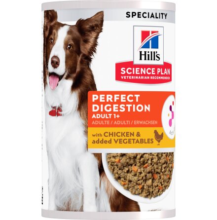 SP Canine Adult Perfect Digestion with Chicken 12x363g