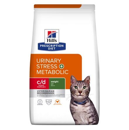 PD Feline c/d Multicare Stress + Metabolic 3kg