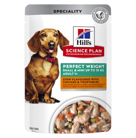 SP Canine Adult Perfect Weight Small&Mini Chicken 12x80g