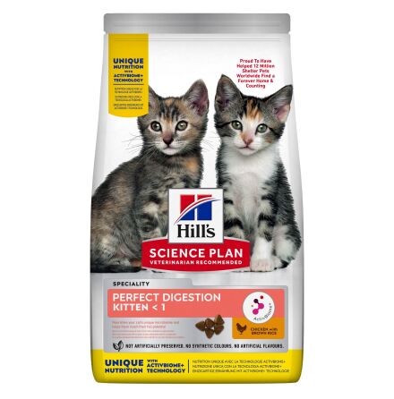 SP Kitten  Perfect Digestion Chicken & Brown Rice 7kg