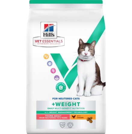 VE Feline Young Adult Multi-Benefit +Weight Chicken 1,5kg
