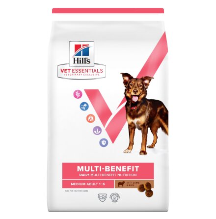 VE Canine Adult Multi-Benefit Medium Lamb & Rice 10kg