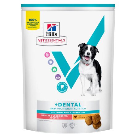 VE Canine Adult 1+ Multi-Benefit +Dental Medium & Large Bree