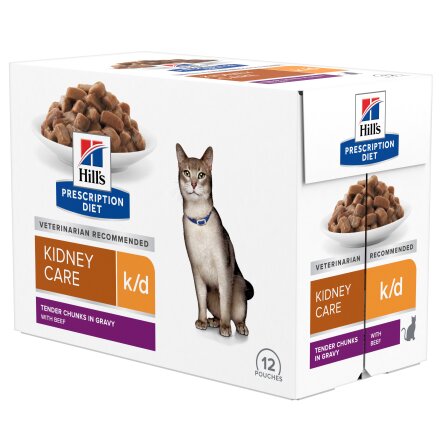 PD Feline k/d Beef 12x85g