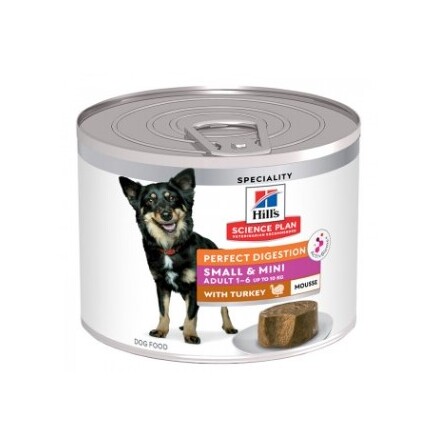 SP Canine Adult Perfect Digestion Mousse Small&Mini Turkey 1