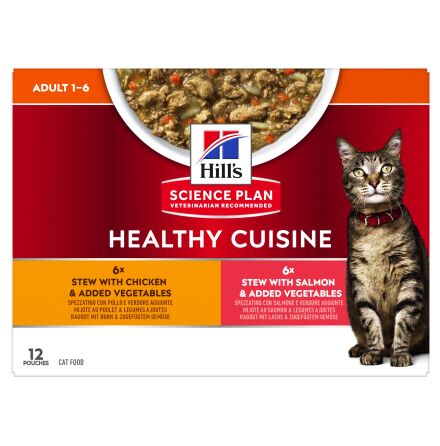 SP Feline Adult Healthy Cuisine 12x80g