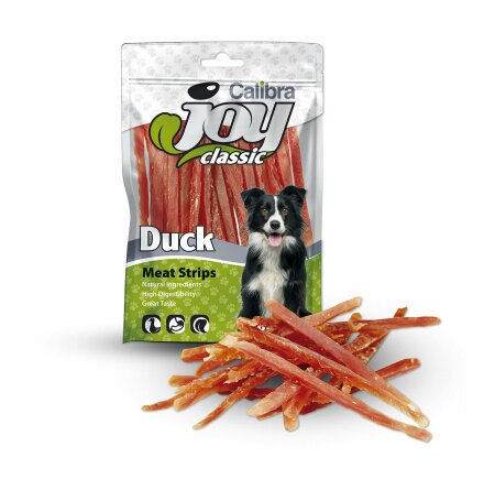Calibra Joy Dog Classic Duck Strips, 80 g.