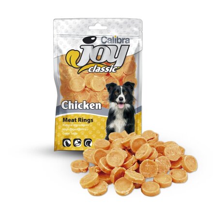 Calibra Joy Dog Classic Chicken Rings, 80 g.