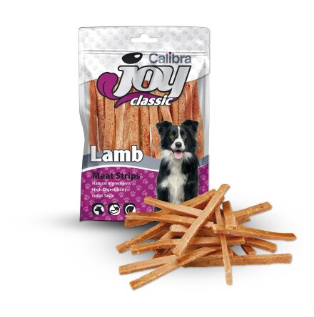 Calibra Joy Dog Classic Lamb Strips, 80 g.