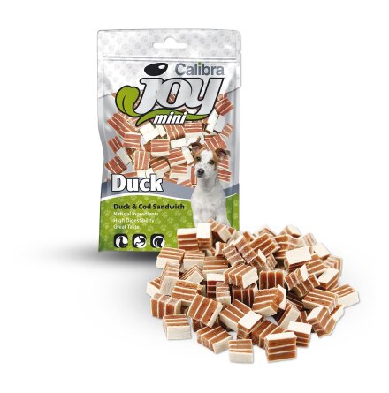Calibra Joy Dog Mini Duck & Cod Sandwich, 70 g.