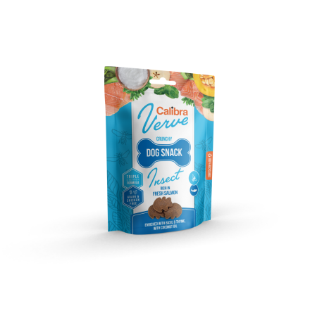 Calibra Dog Verve�Crunchy Sn. Insect & Fresh Salmon, 150 g.