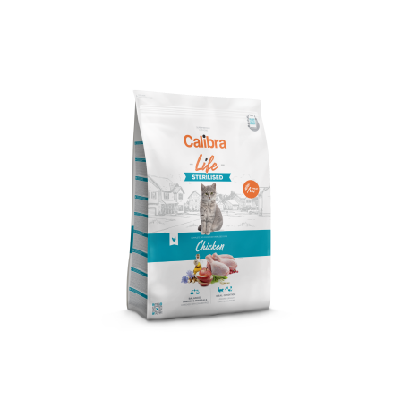 Calibra Cat Life Sterilised Chicken 6 kg