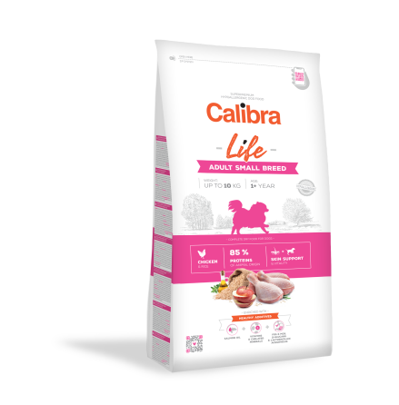 Calibra Dog Life Adult Small Breed Chicken 6 kg