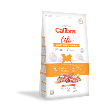 Calibra Dog Life Adult Small Breed Lamb 1,5 kg