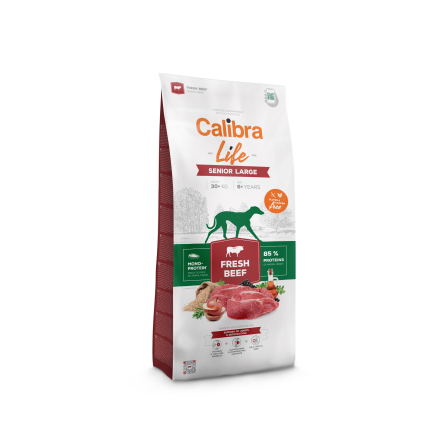 Calibra Dog Life Senior Large Fresh Beef 12 kg