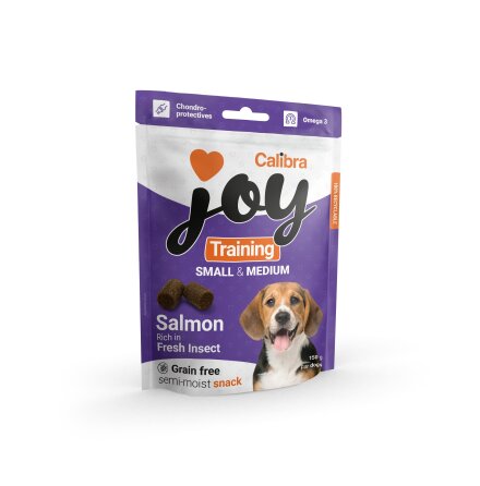 Calibra Joy Dog Training Snacks Small&Medium Salmon&Insect 1