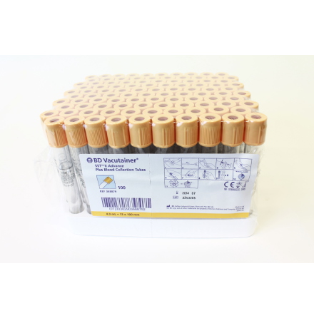 Vacutainer 4ml SST gul /100