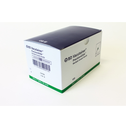 Vacuumkanyl 0,8x25mm gr�n /100