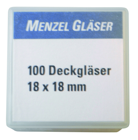 T�ckglas 18x18mm /200