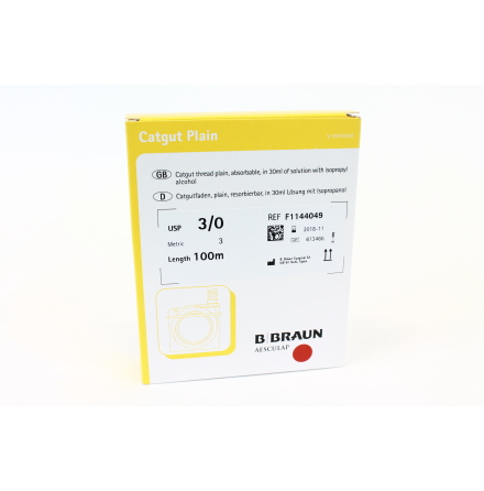 Catgut plain Braun 3/0 100m