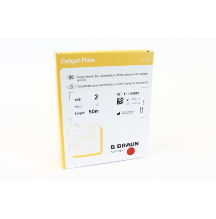 Catgut plain Braun 1 75m