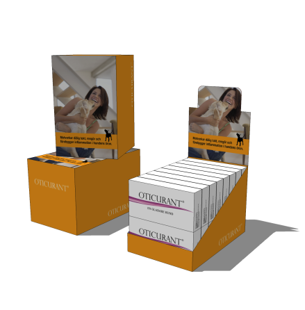 Oticurant Bordsdisplay 16x24st