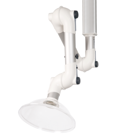 Punktutsug Fumex 75mm med spiralslang o spets