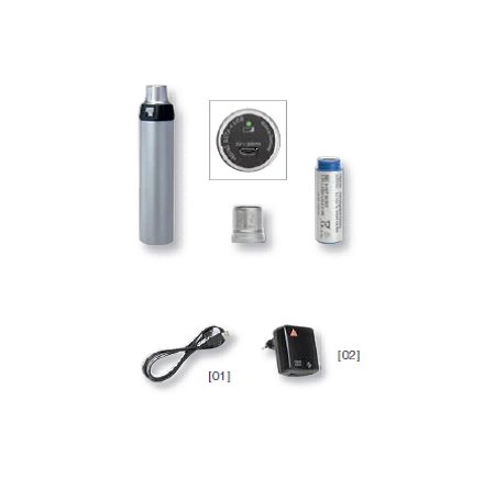 HEINE BETA 4 USB Handtag med laddare