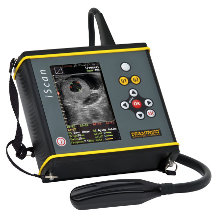 Draminski ultraljud iScan prestige rectal probe) 5.0' LCD