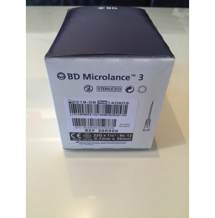 Eng kanyl BD 0,7x30mm /100