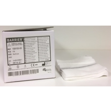 Kompress med r�ntgentr�d 10x10cm/175