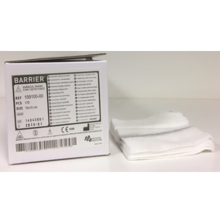 Kompress med r�ntgentr�d 10x10cm/175