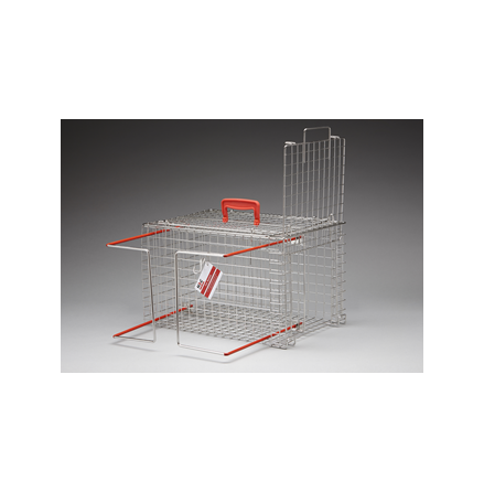 Kattbur med injektionsv�gg �ppningsbar gavel rostfri