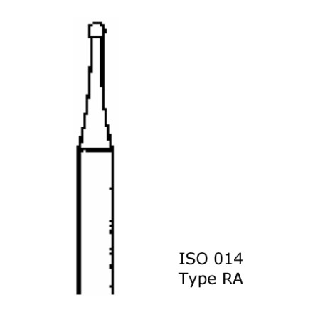 St�lborr rund RA koppling nr 014/6st