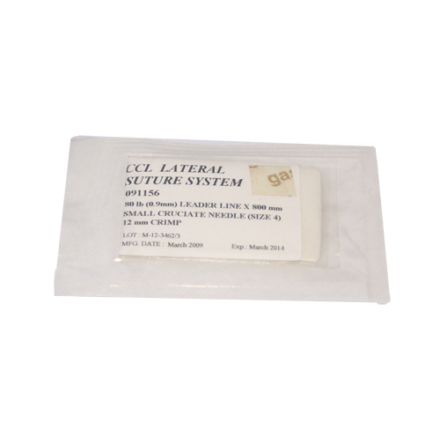 CCL sutur 100Lb 12mm crimp fabella n�l