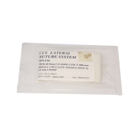 CCL sutur 100Lb 12mm crimp fabella n�l