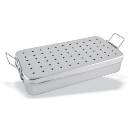 Instrument box till autoklav helt perf lock. 280x140x70 mm