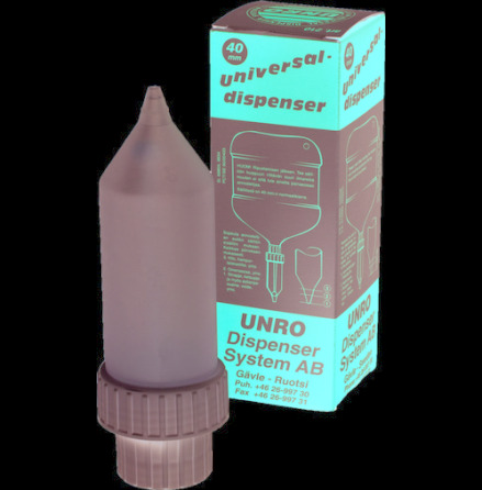 Dispenser till dunk, spene