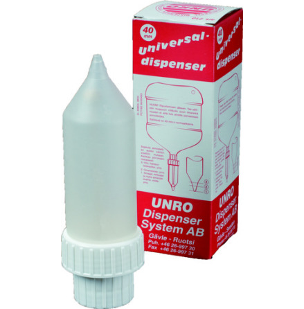 Dispenser till dunk, spene