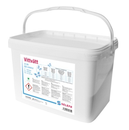 Tv�ttmedel Pulver vit 10 kg