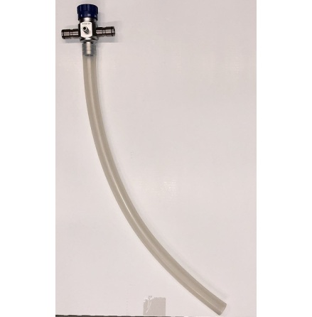 Slang till �verskottsgas silikon 25mm x 700mm