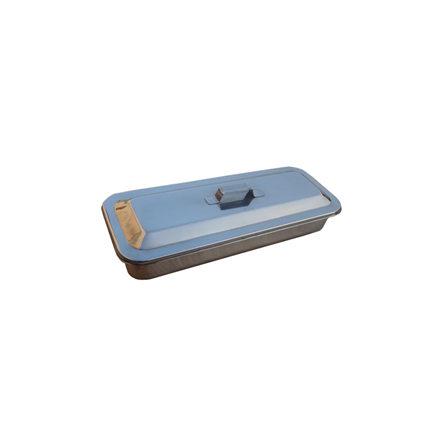 Instrumentl�da 43x10x5cm med handtag i lock