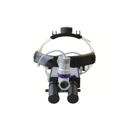 Pannlampa med lupp 4 x f�rstoring