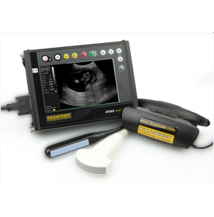 Draminski ultraljud 4Vet mini probe  and goggles