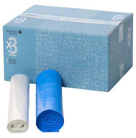 Sops�ck bl�/vit 240L X3 kraftig /90